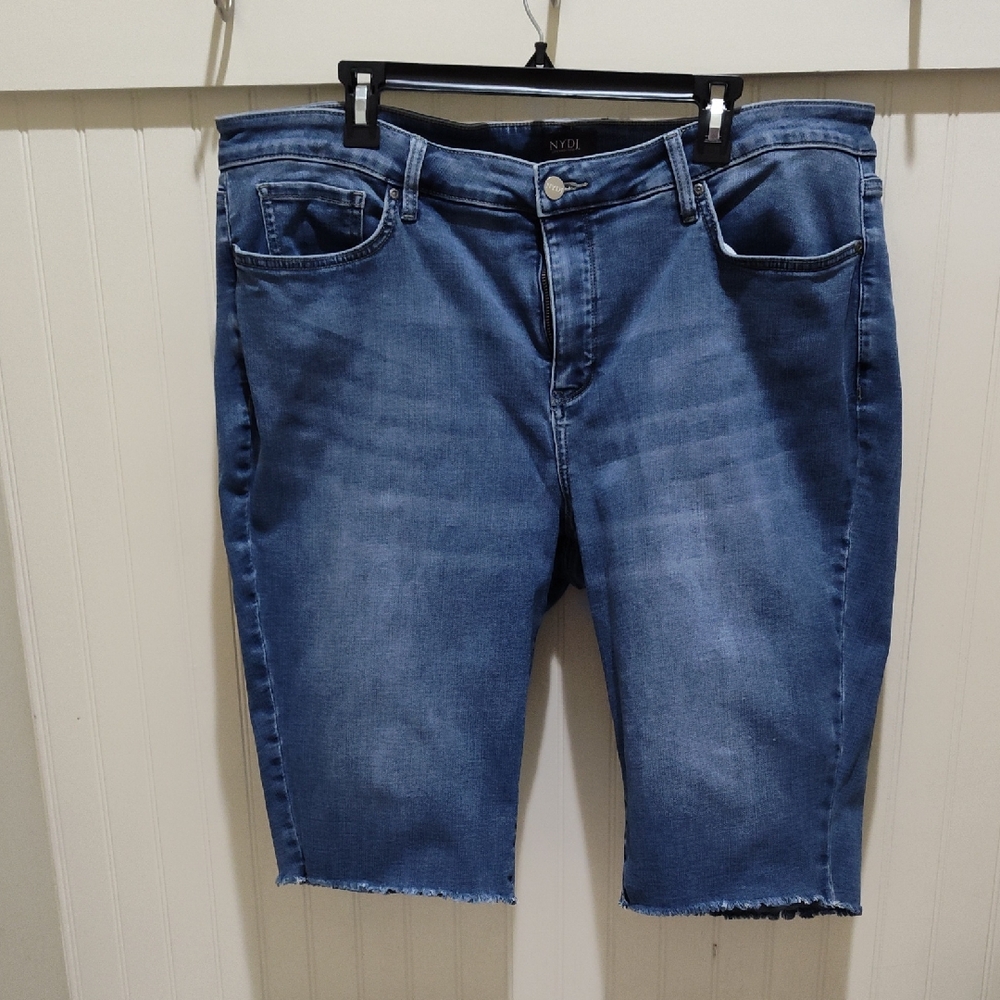 NYDJ Classic Blue Denim Shorts